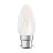 Ledvance Classic Superior LEDbulb B22d Candela Filamento Ghiaccio 3.4W 470lm - 927 Bianco Molto Caldo | Miglior resa cromatica - Dimmerabile - Sostitutiva 40W