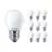 Confezione Multipack 10x Philips Corepro LEDluster E27 Sferica Ghiaccio 2.2W 250lm - 827 Bianco Molto Caldo | Sostitutiva 25W