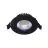 Noxion LED Inclinabile Slim Spot Nero 6W 550lm - 930 Luce Calda | Ritaglio 75mm - IP54 - Miglior resa cromatica 