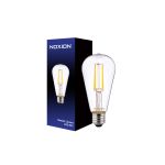 Noxion Lucent LED E27 Pera Filamento Chiara 4W 470lm - 827 Bianco Molto Caldo | Sostitutiva 40W