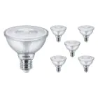 Confezione Multipack 6x Philips Master Value LED Bulbo Riflettore E27 PAR30 9.5W 740lm 25D - 927 Bianco Molto Caldo | Miglior resa cromatica - Dimmerabile - Sostitutiva 75W